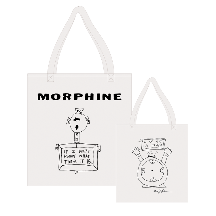 'I Am Not A Clock' Tote Bag