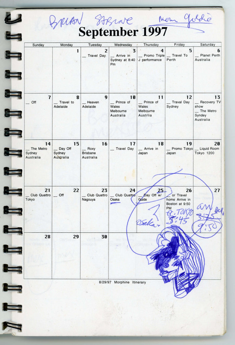 Japan Tour - September 1997