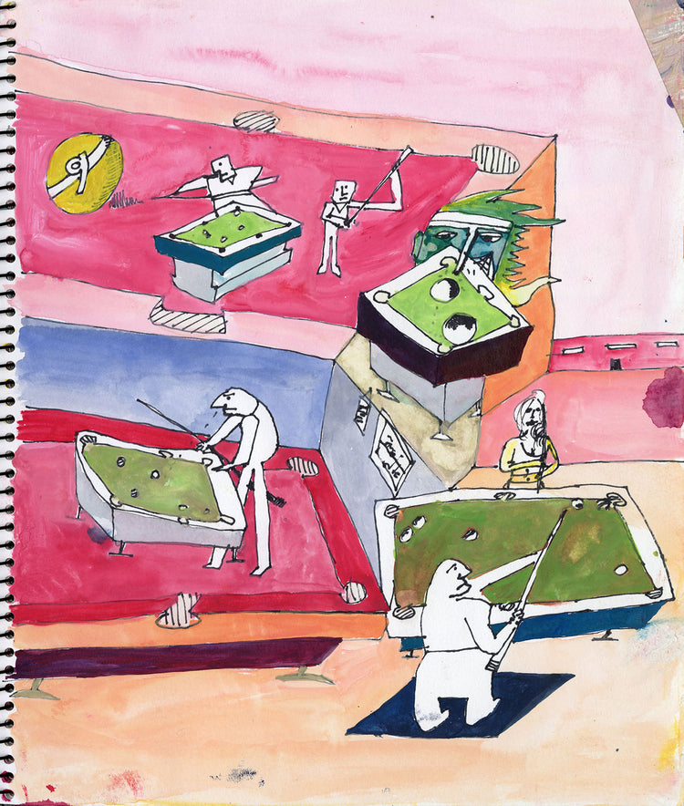 "Thursday" Watercolor